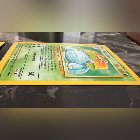 1990’s vintage holo base set Venasaur Pokémon card 15/102 - Picture 9 of 9